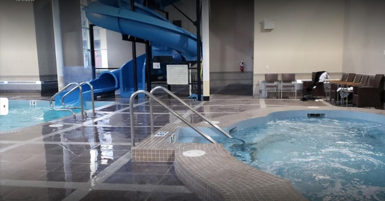Luxury Two Queen Beds Condo - Grande Rockies Resort Indoor Parking Pool Hot Tub Gym Canmore Ngoại thất bức ảnh